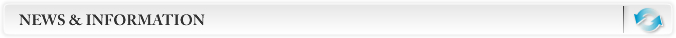 NEWS & INFORMATION - 新着情報